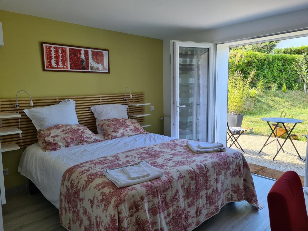 Appartement Avec Cuisine Et Grande Piscine Chauffee อองดาเย ภายนอก รูปภาพ