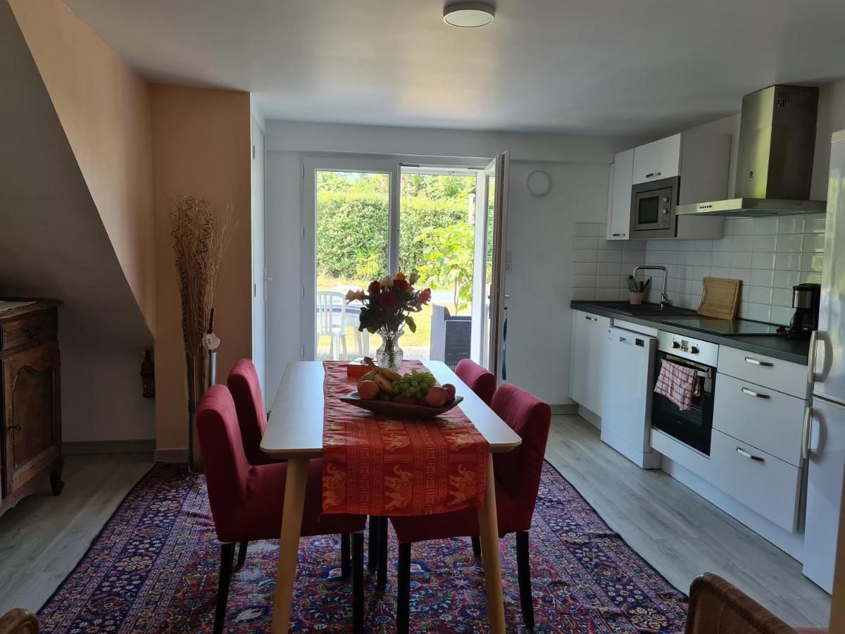 Appartement Avec Cuisine Et Grande Piscine Chauffee อองดาเย ภายนอก รูปภาพ